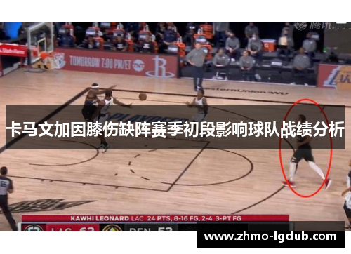 卡马文加因膝伤缺阵赛季初段影响球队战绩分析